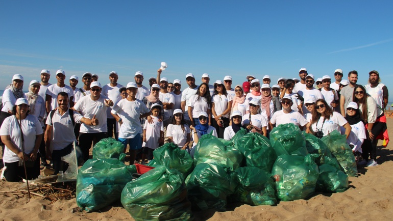#World CleanUp Day 2019:SFM et SOGETI nettoient la plage de Ain Diab !