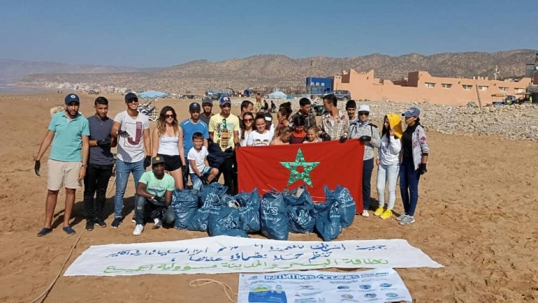 Initiative Océane: Plage Imi Ouaddar!