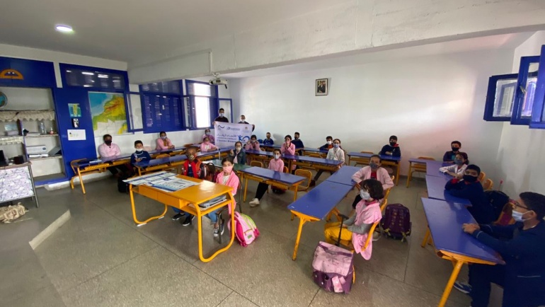 Surfrider Foundation Maroc lance son programme  de sensibilisation « Les Classes Bleues »
